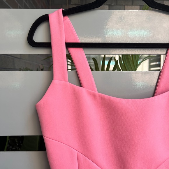 NWT Alexis 'Gineva' Sleeveless Square-Neck Opera Pink Mini Dress Size S - Picture 4 of 8